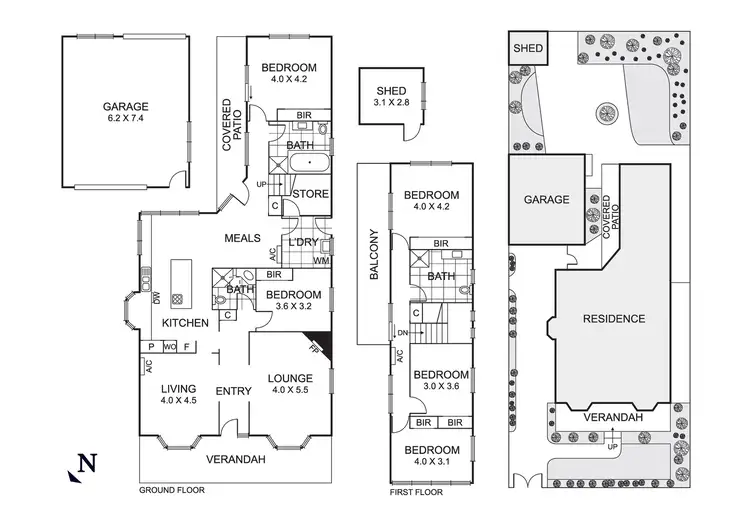 Floorplan of Homely house listing, 4 Inlet Street, Aspendale VIC 3195