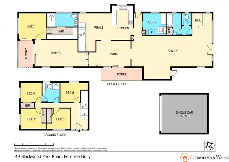 Floorplan of Homely house listing, 49 Blackwood Park Road, Ferntree Gully VIC 3156