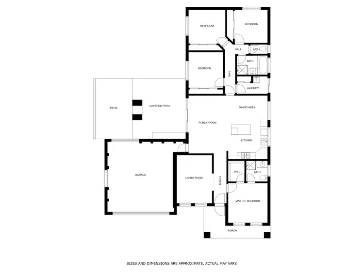 Floorplan of Homely house listing, 32 Osprey Street, Thurgoona NSW 2640