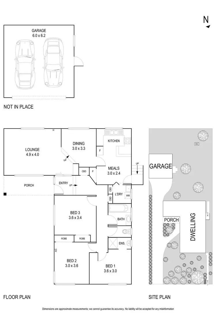 Floorplan of Homely house listing, 49 Argyle Street, Donvale VIC 3111