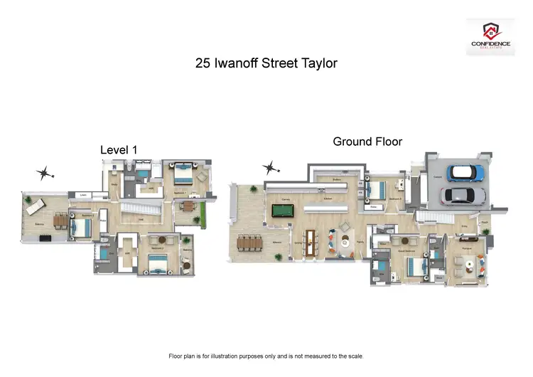 Floorplan of Homely house listing, 25 Iwanoff Street, Taylor ACT 2913