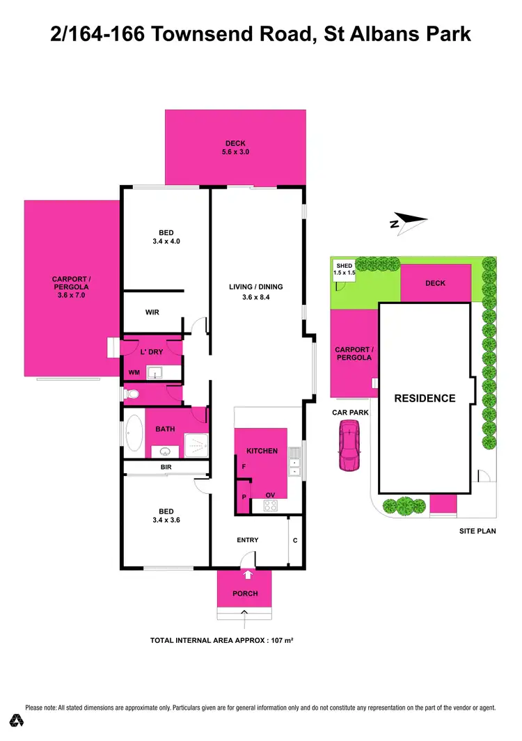 Floorplan of Homely house listing, 2/164-166 Townsend Road, St Albans Park VIC 3219