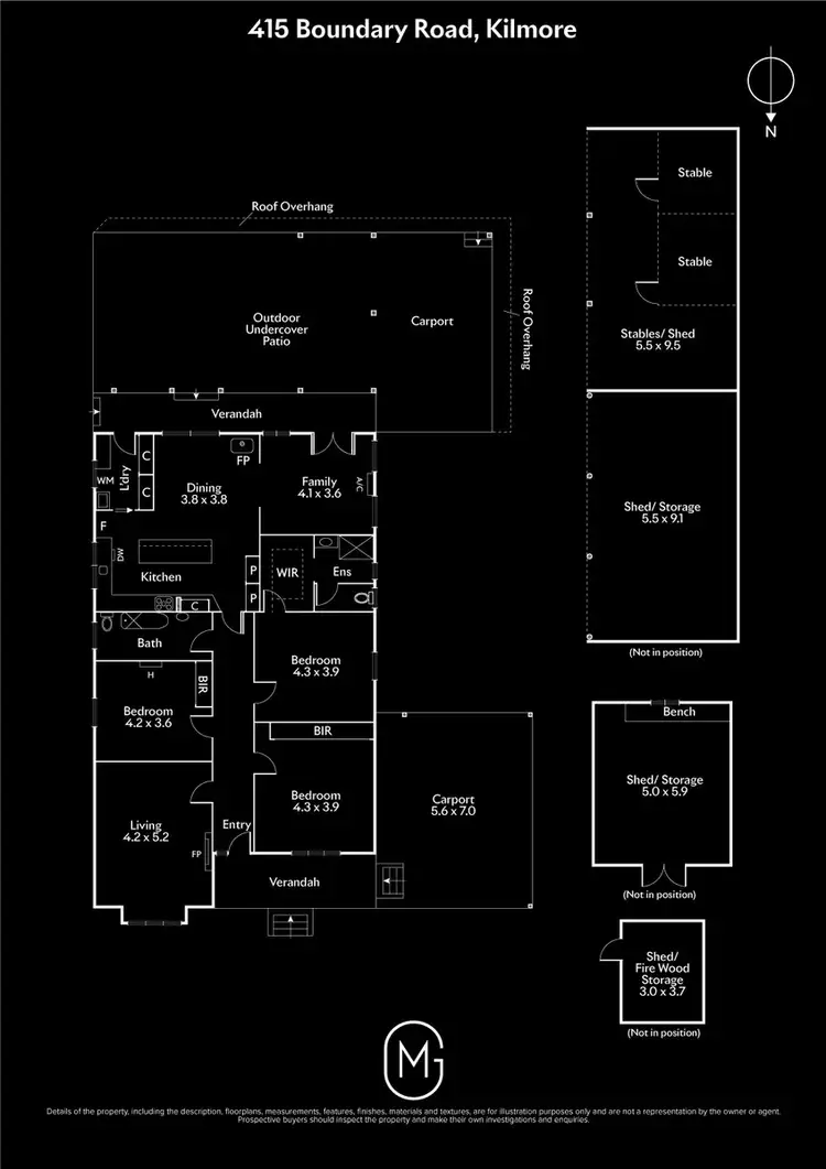 Floorplan of Homely house listing, 2510/639 Boundary Road, Kilmore VIC 3764