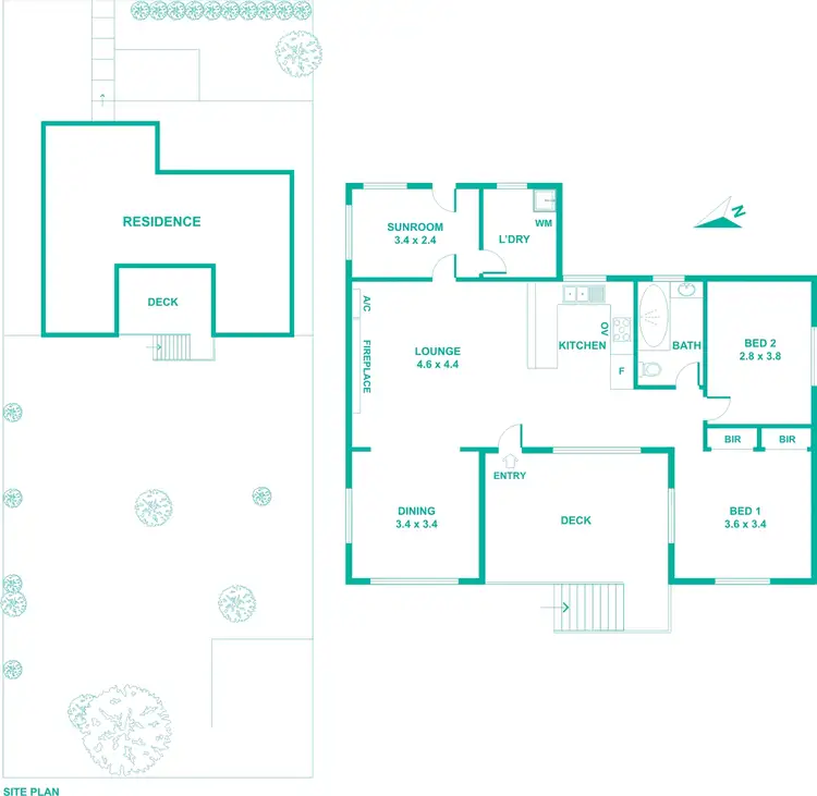 Floorplan of Homely house listing, 14 Stewart Street, Grantville VIC 3984
