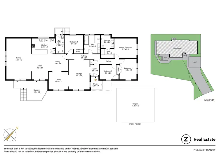 Floorplan of Homely house listing, 104/601 De Felice Place, Wantirna VIC 3152