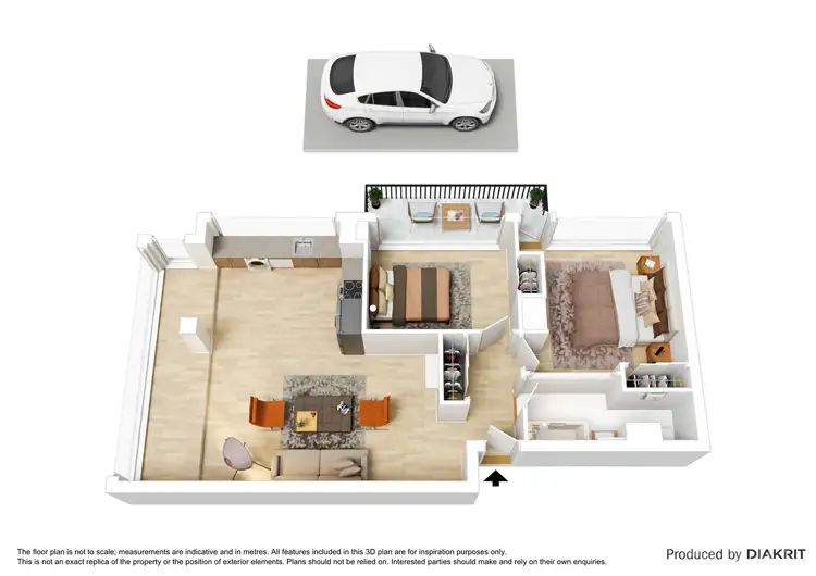 Floorplan of Homely apartment listing, 11B/12 Marine Parade, St Kilda VIC 3182