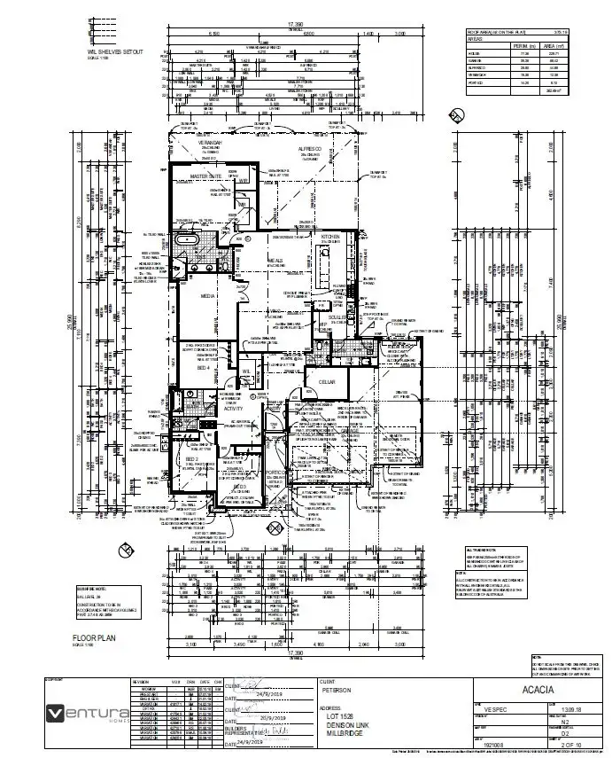Floorplan of Homely house listing, 14 Denison Link, Millbridge WA 6232