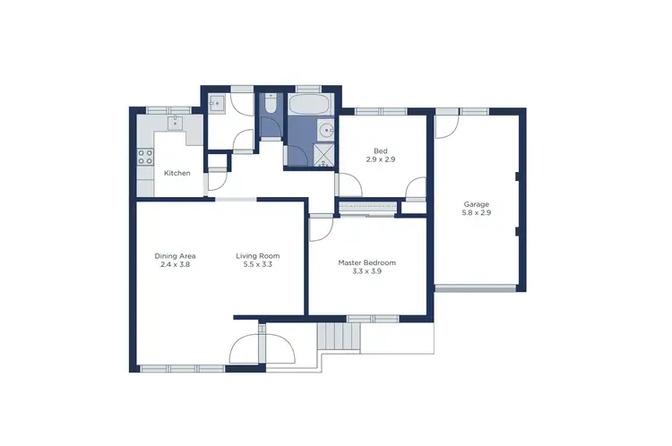 Floorplan of Homely unit listing, 15/30A Forest Road, Ferntree Gully VIC 3156