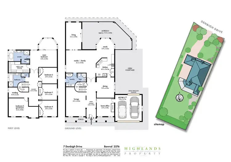 Floorplan of Homely house listing, 7 Denbigh Drive, Bowral NSW 2576