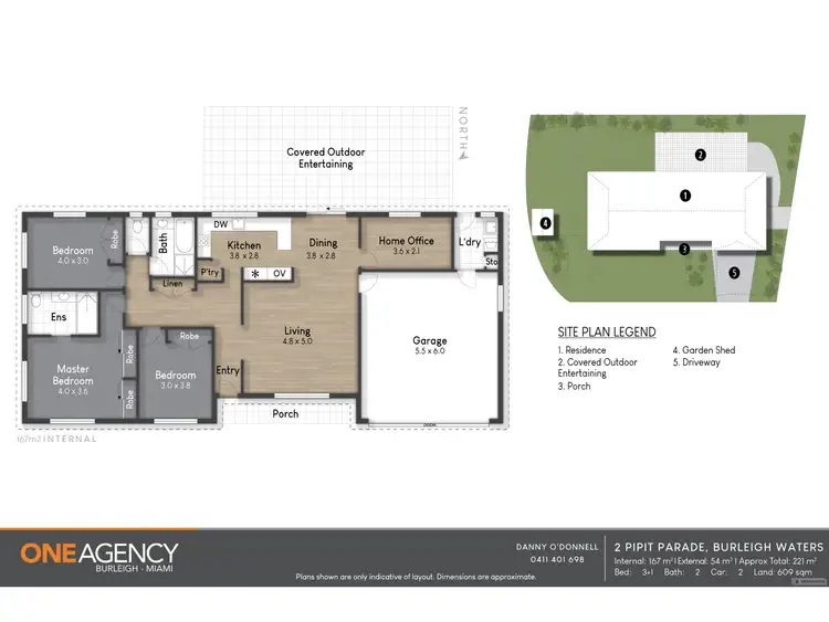 Floorplan of Homely house listing, 2 Pipit Parade, Burleigh Waters QLD 4220
