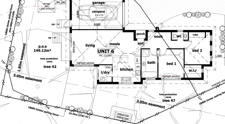 Floorplan of Homely townhouse listing, 6/6 Gee Court, Nunawading VIC 3131