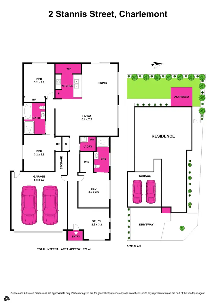 Floorplan of Homely house listing, 2 Stannis Street, Charlemont VIC 3217