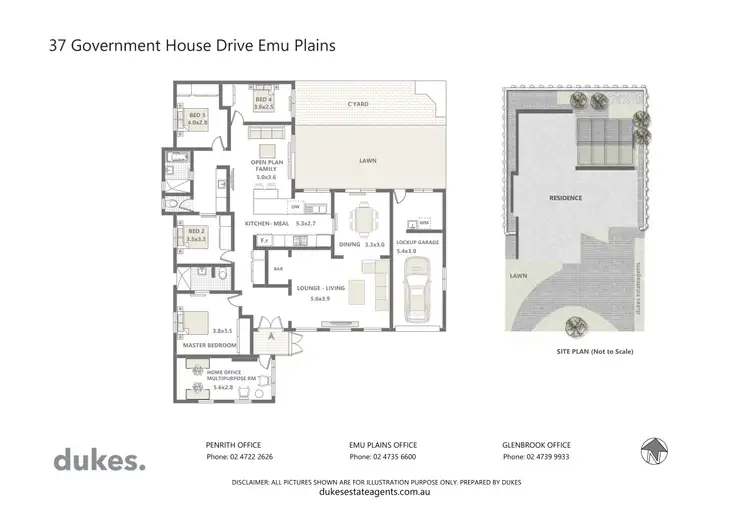 Floorplan of Homely house listing, 37 Government House Drive, Emu Plains NSW 2750