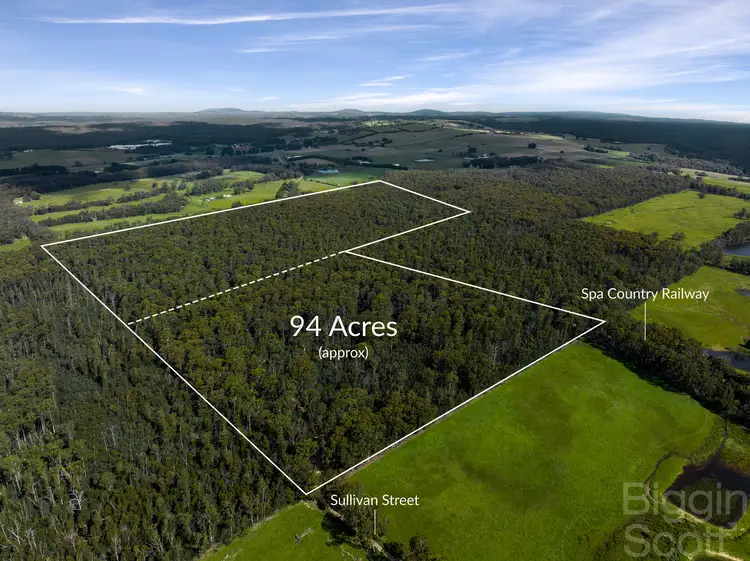 Floorplan of Homely land listing, 1&2/TP7191 Sullivan Street, Daylesford VIC 3460