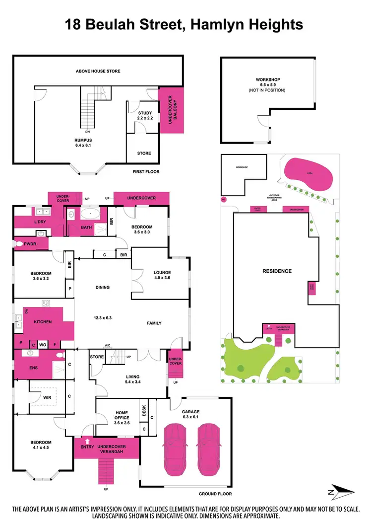 Floorplan of Homely house listing, 18 Beulah Street, Hamlyn Heights VIC 3215