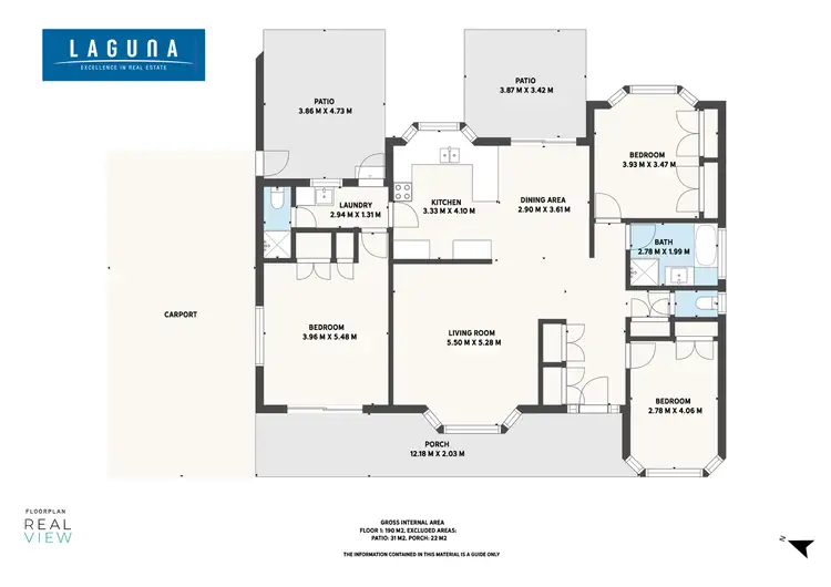 Floorplan of Homely house listing, 12 Forest Court, Tewantin QLD 4565