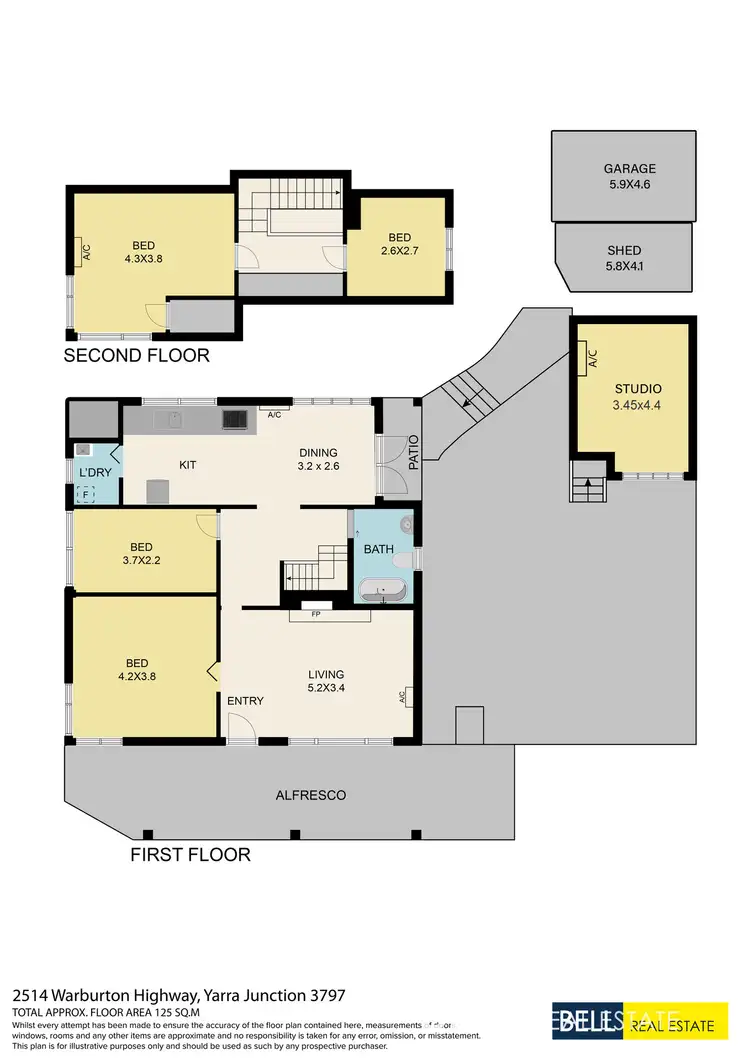Floorplan of Homely house listing, 2514 Warburton Highway, Yarra Junction VIC 3797