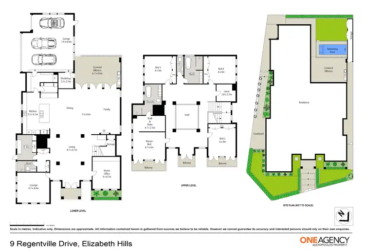 Floorplan of Homely house listing, 9 Regentville Drive, Elizabeth Hills NSW 2171