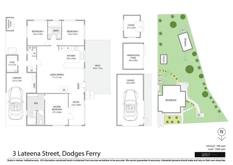 Floorplan of Homely house listing, 3 Lateena Street, Dodges Ferry TAS 7173