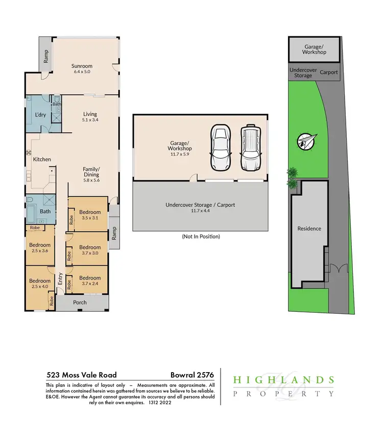 Floorplan of Homely house listing, 523 Moss Vale Road, Bowral NSW 2576