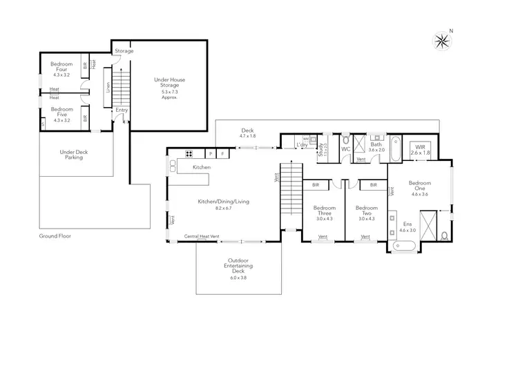 Floorplan of Homely house listing, 16 Kate Reed Drive, Prospect Vale TAS 7250
