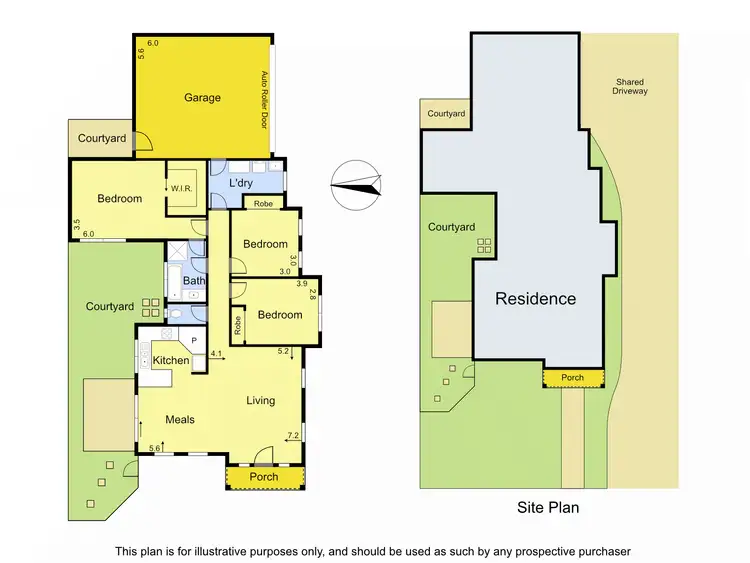 Floorplan of Homely unit listing, 1/16 Hart Avenue, Greensborough VIC 3088