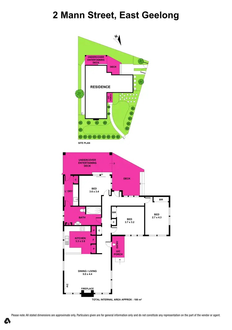 Floorplan of Homely house listing, 2 Mann Street, East Geelong VIC 3219
