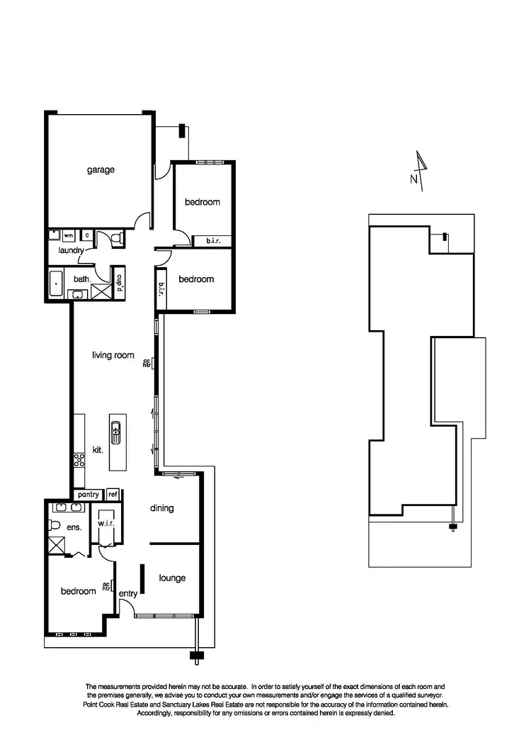 Floorplan of Homely house listing, 11 Perilla Lane, Point Cook VIC 3030