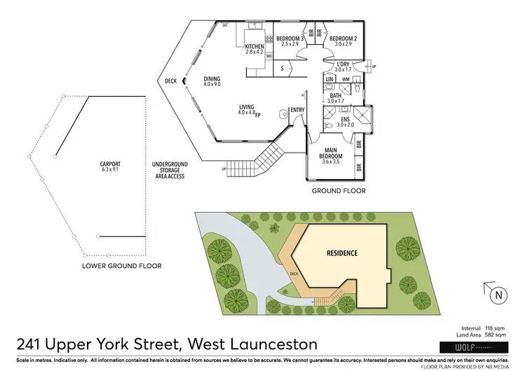 Floorplan of Homely house listing, 241 Upper York Street, West Launceston TAS 7250