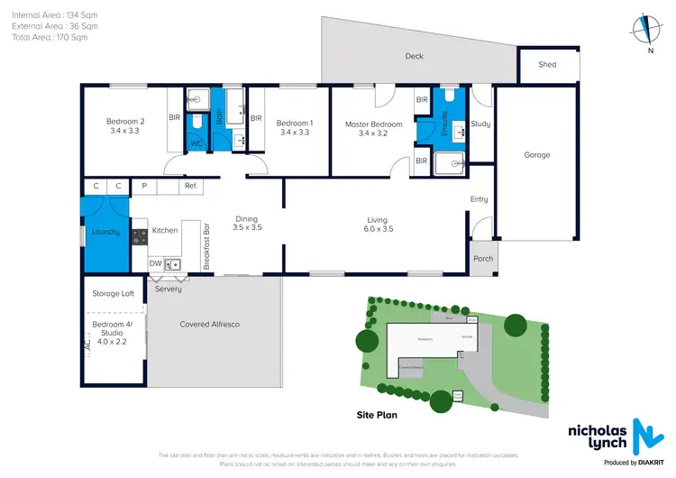 Floorplan of Homely house listing, 26 Nichols Drive, Mornington VIC 3931