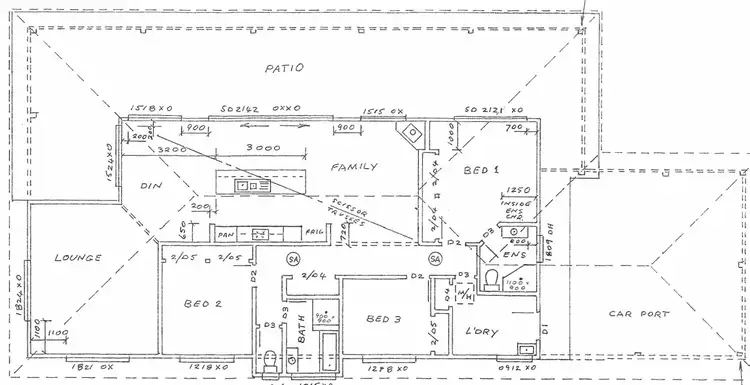 Floorplan of Homely house listing, 302 Old Greendale Road, Glastonbury QLD 4570