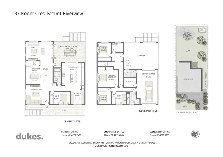 Floorplan of Homely house listing, 37 Roger Crescent, Mount Riverview NSW 2774