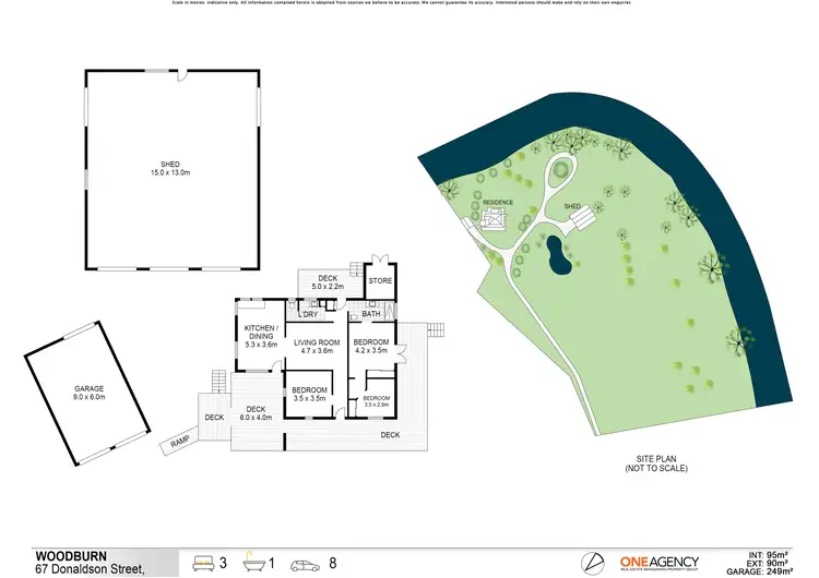 Floorplan of Homely rural property listing, 67 Donaldson Street, Woodburn NSW 2472