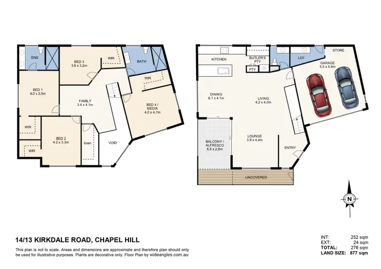 Floorplan of Homely house listing, 14/13 Kirkdale Road, Chapel Hill QLD 4069