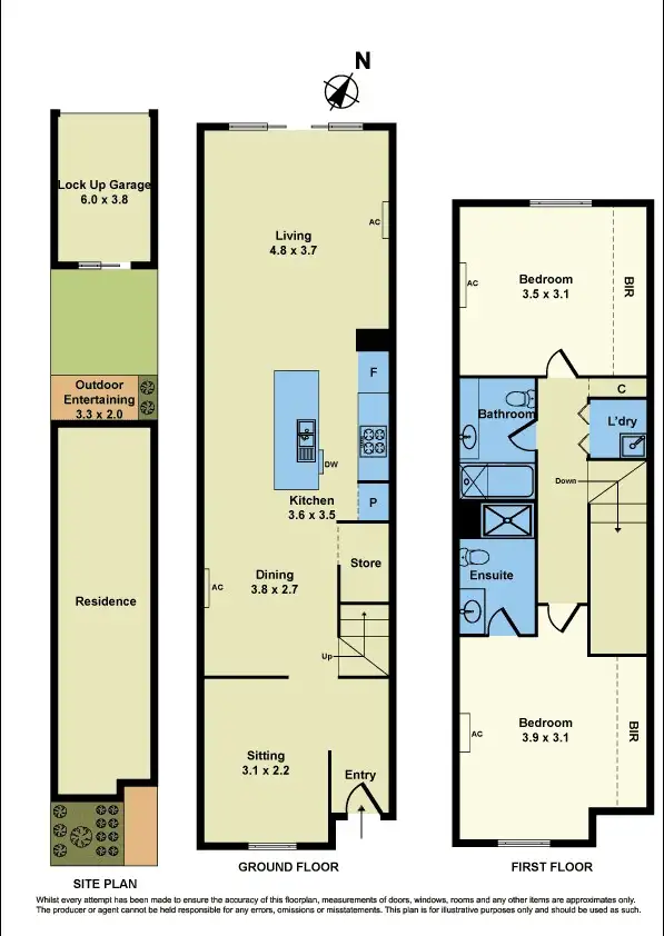 Floorplan of Homely house listing, 89 Waterhaven Boulevard, Point Cook VIC 3030