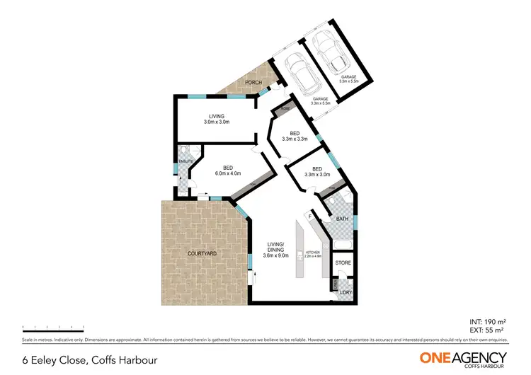 Floorplan of Homely house listing, 6 Eeley Close, Coffs Harbour NSW 2450