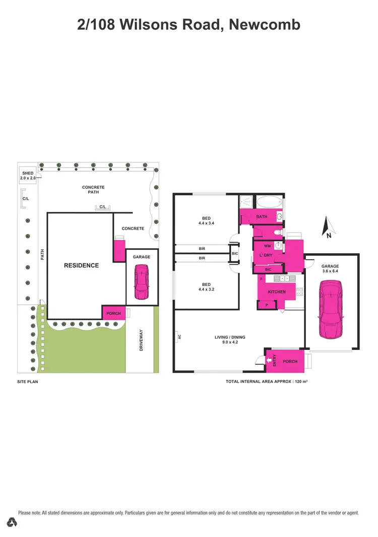 Floorplan of Homely house listing, 2/108 Wilsons Road, Newcomb VIC 3219