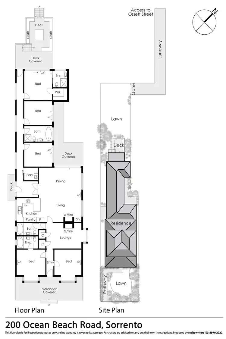 Floorplan of Homely house listing, 200 Ocean Beach Road, Sorrento VIC 3943