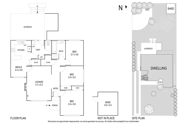 Floorplan of Homely house listing, 6 Winifred Street, Nunawading VIC 3131
