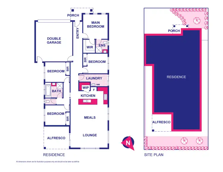 Floorplan of Homely house listing, 66 Brunton Drive, Mernda VIC 3754