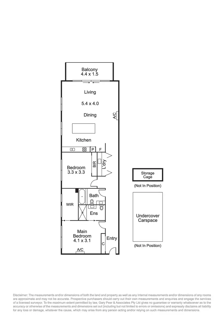 Floorplan of Homely apartment listing, 102/288 Hawthorn Road, Caulfield VIC 3162