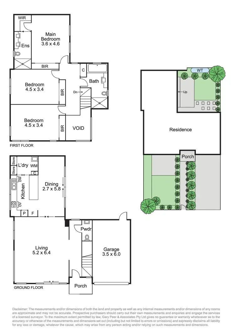 Floorplan of Homely townhouse listing, 1/67 Oakleigh Road, Carnegie VIC 3163