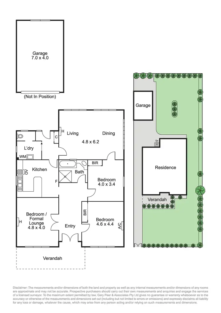 Floorplan of Homely house listing, 8 Newham Grove, Ormond VIC 3204