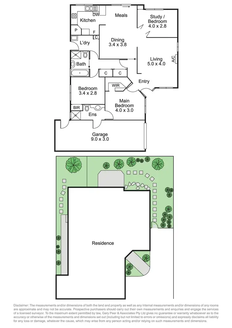 Floorplan of Homely unit listing, 2/8 Stone Street, Caulfield South VIC 3162