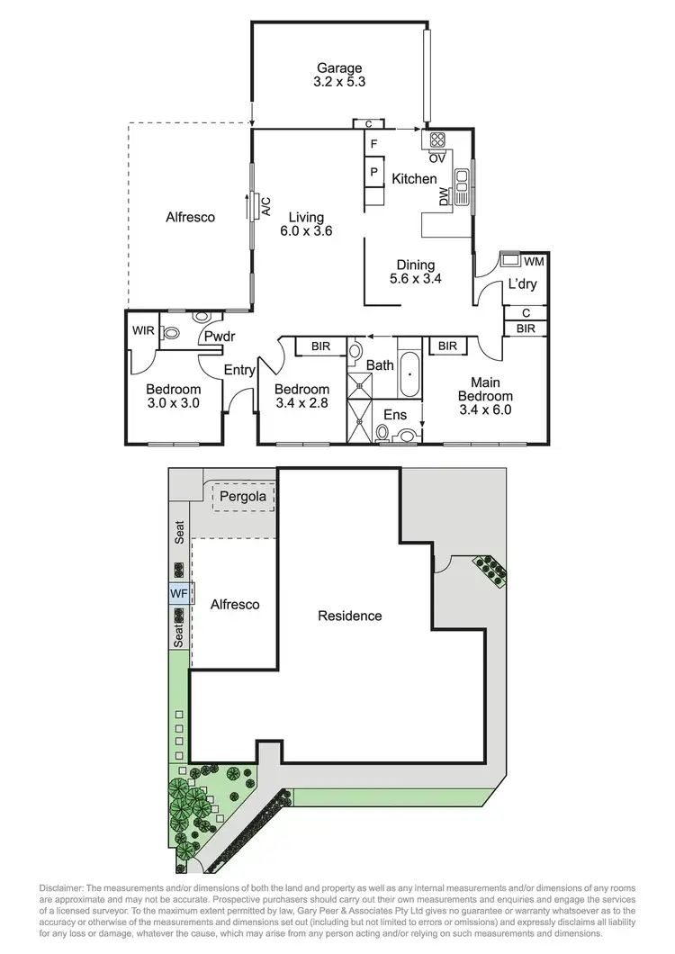 Floorplan of Homely unit listing, 3/46 Balcombe Road, Mentone VIC 3194