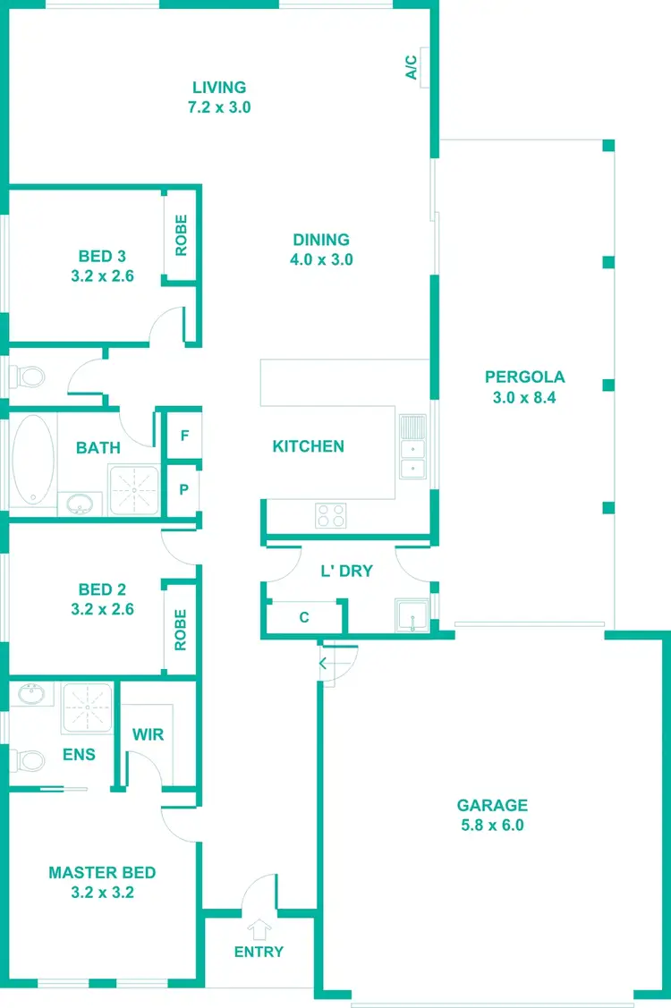 Floorplan of Homely house listing, 27 Melissa Way, Pakenham VIC 3810