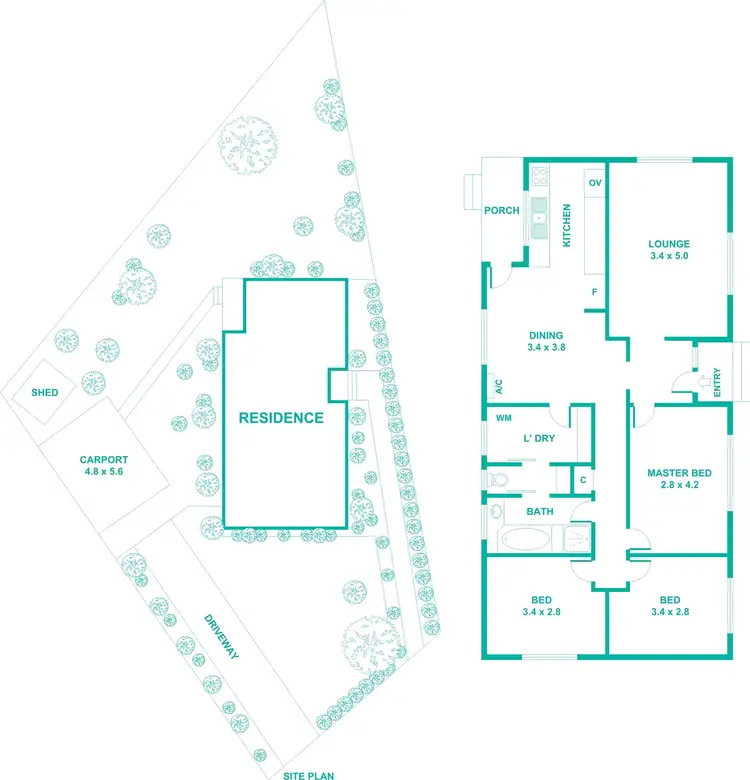 Floorplan of Homely house listing, 6 Nadia Court, Endeavour Hills VIC 3802