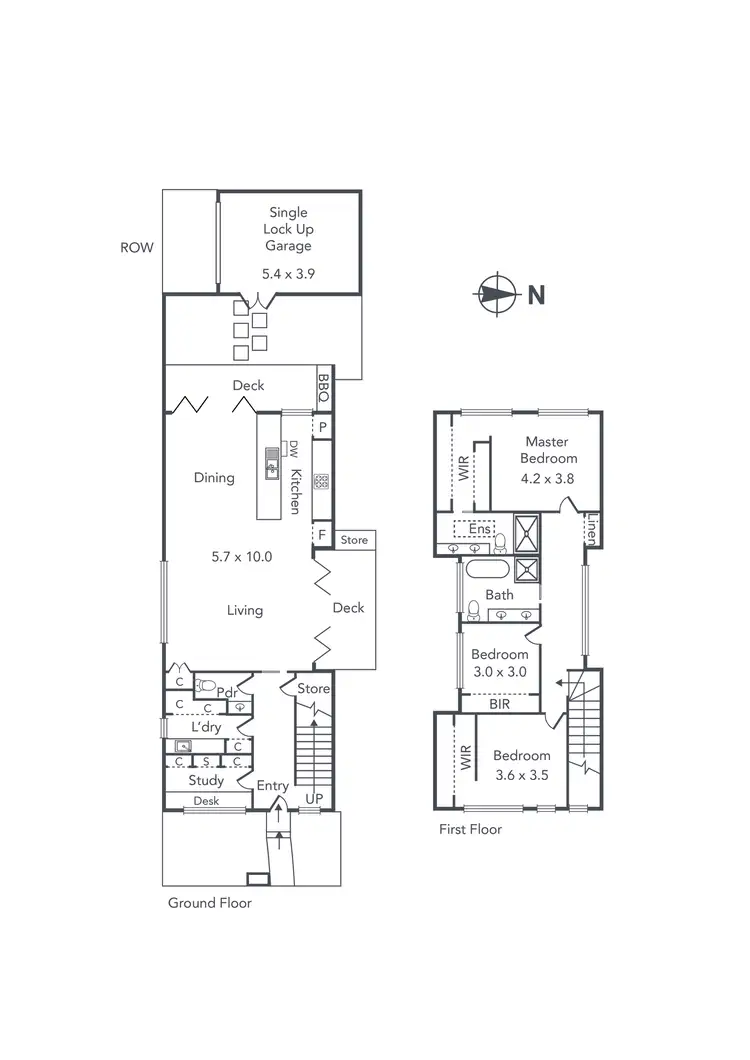 Floorplan of Homely house listing, 41 Linton Street, Balaclava VIC 3183