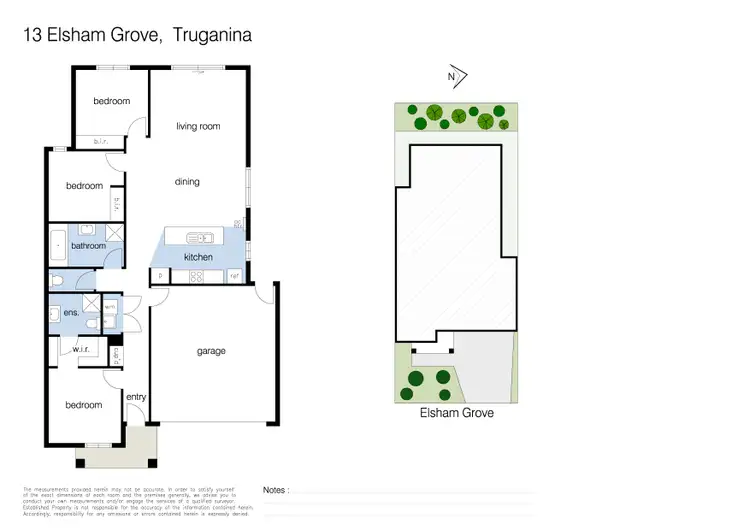 Floorplan of Homely house listing, 13 Elsham Grove, Truganina VIC 3029