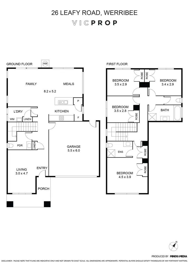 Floorplan of Homely house listing, 26 Leafy Road, Werribee VIC 3030